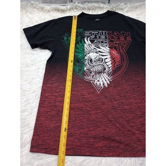 American Fighter Black Pullover Graphic Men's T-shirts - Picture 8 of 10